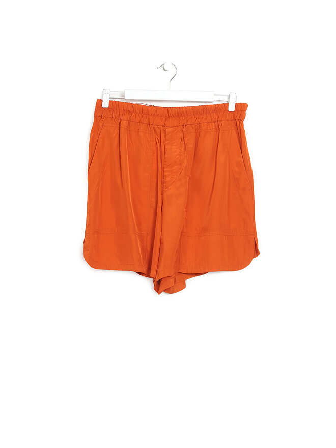 DRIES VAN NOTEN Elastic Waist Viscose Shorts