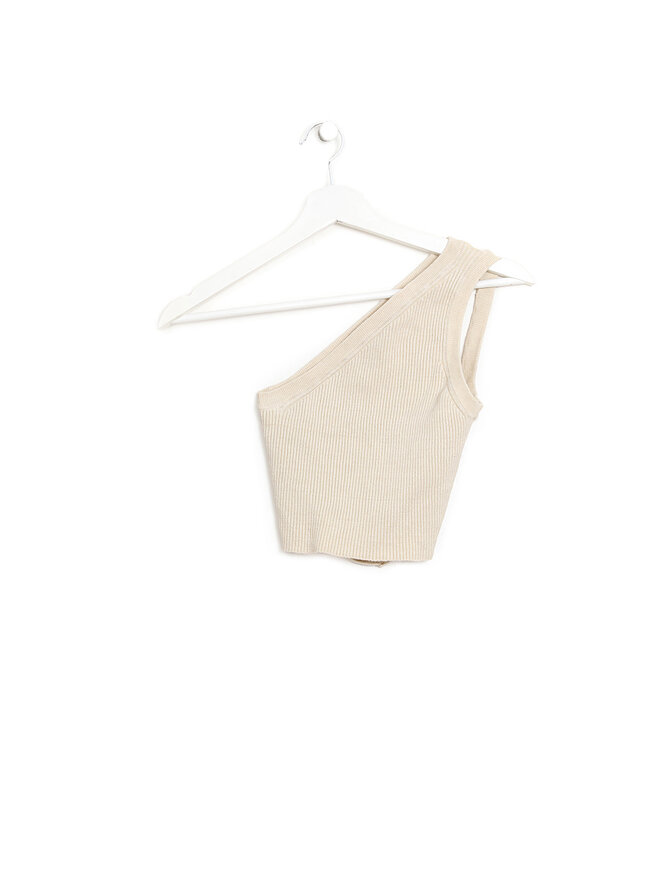 JACQUEMUS Ribbed Knit Tank Top