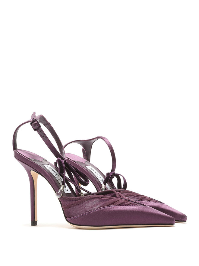 JIMMY CHOO Purple Stiletto Heel Pumps