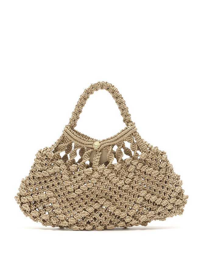 ALÉMAIS Woven Top Handle Bag