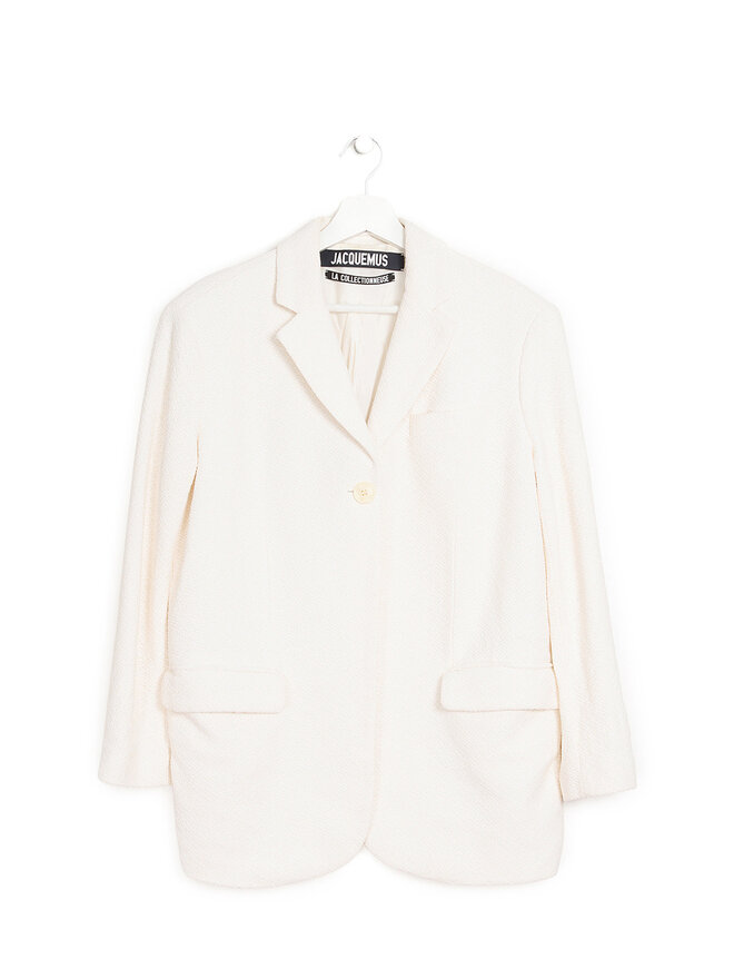 JACQUEMUS Jacquemus Single-Button Notch Lapel Vest