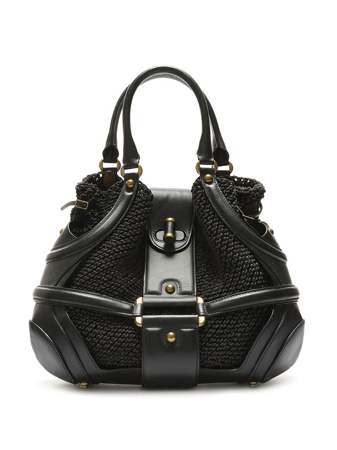 Alexander McQueen Sac Novak Tissé
