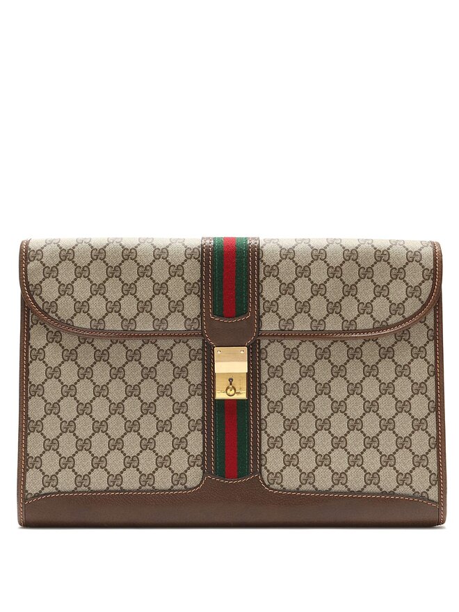GUCCI Porte-documents Monogrammé GG