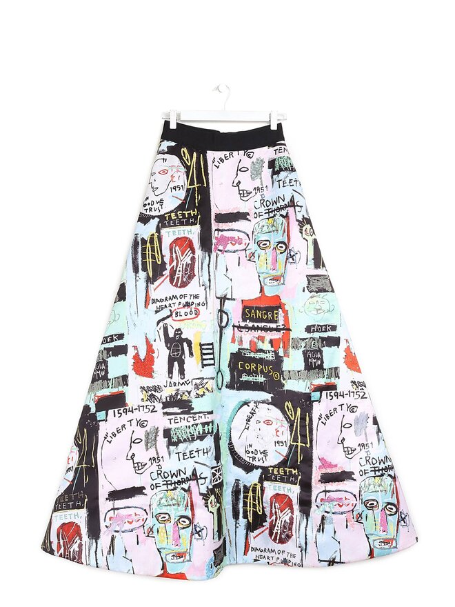 Alice + Olivia Jupe Maxi à Motif Abstrait