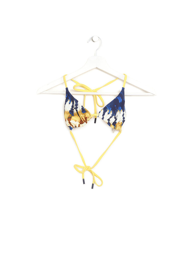 ALÉMAIS Abstract Motif Bikini Set