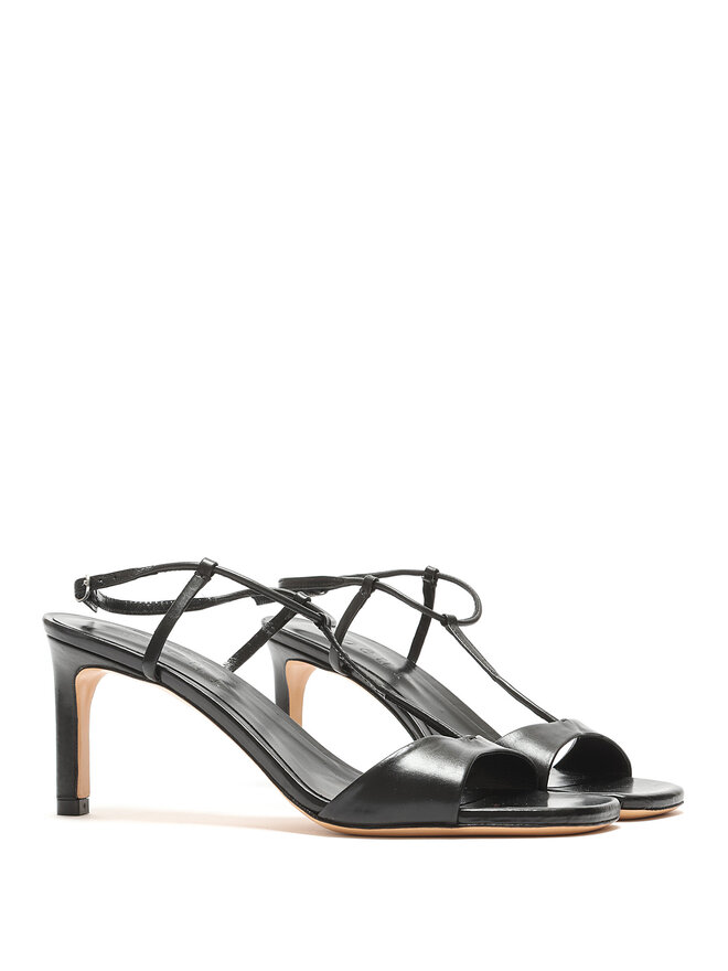 Soeur Leather Strappy Sandals