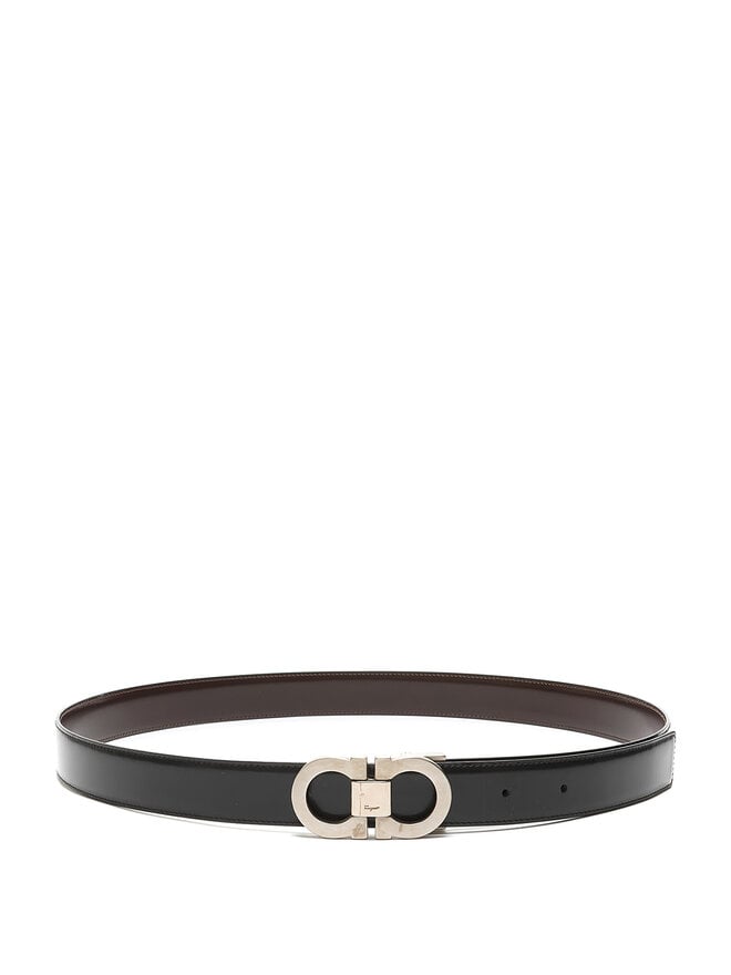 Salvatore Ferragamo Reversible Leather Belt