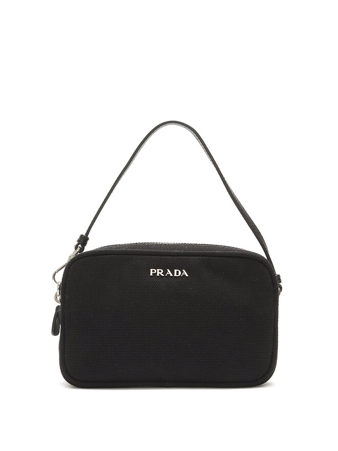 PRADA Prada Minimalist Compact Wristlet Bag