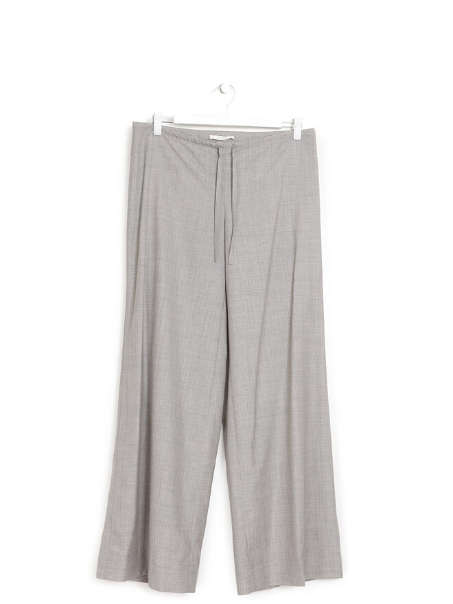 THE ROW Pantalon à Ceinture en Laine