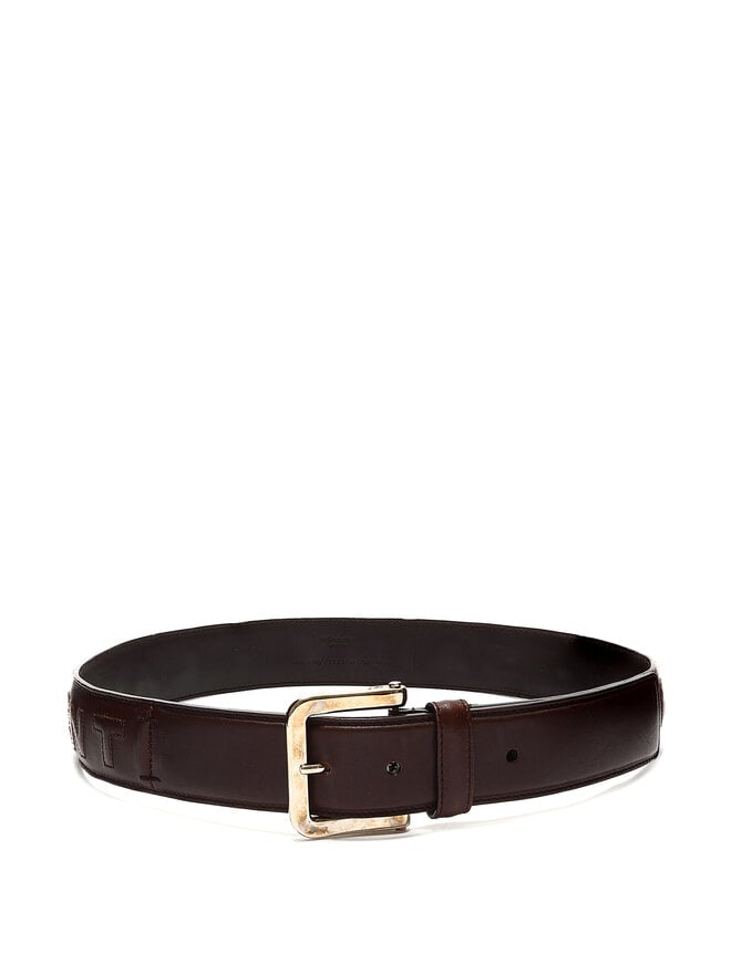 Yves Saint Laurent Rive Gauche Yves Saint Laurent Leather Belt