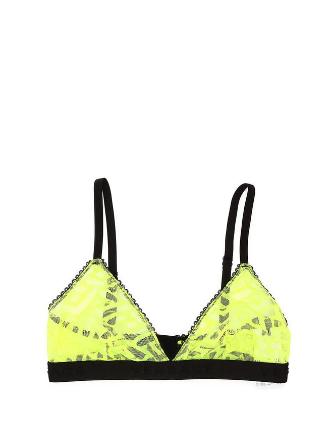 VERSACE Yellow Lace Bra