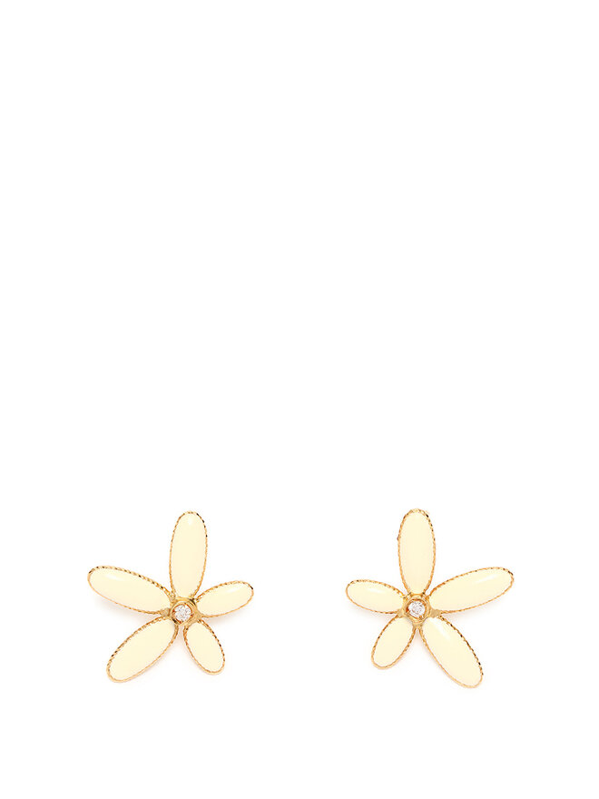 Roberto Coin Boucles d'oreilles Fleur de Jasmin