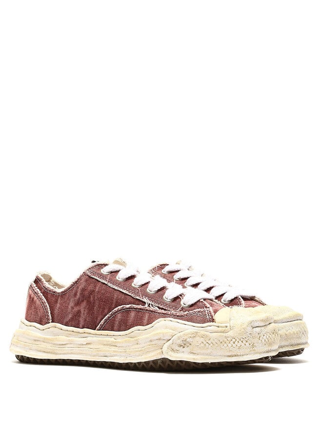 Maison Mihara Yasuhiro Espadrilles en Toile Bordeaux