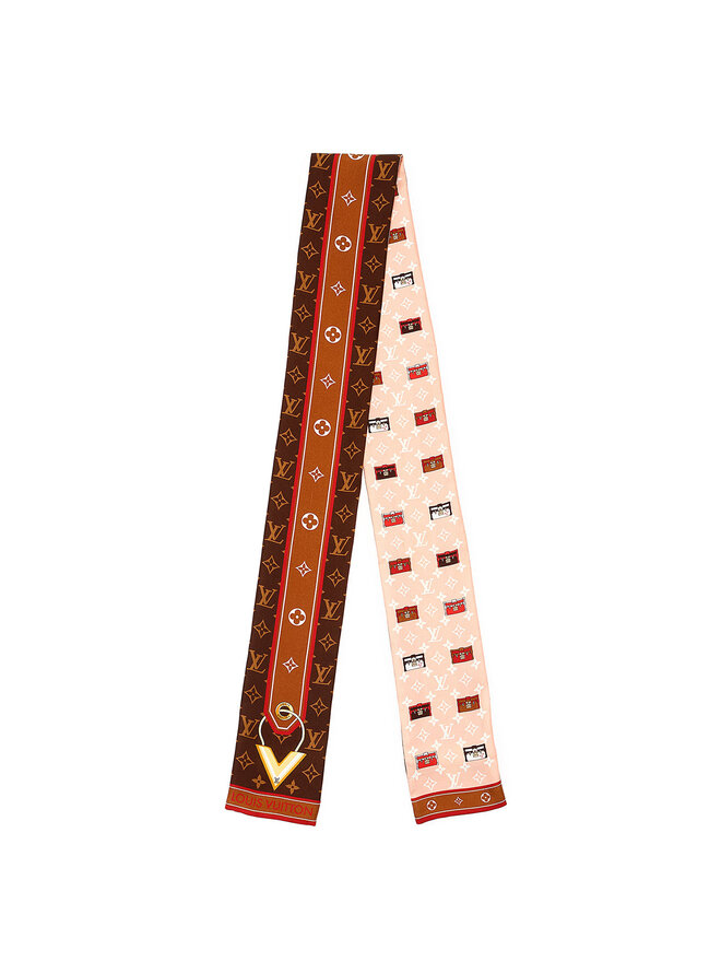LOUIS VUITTON Bandeau en Soie Monogramme