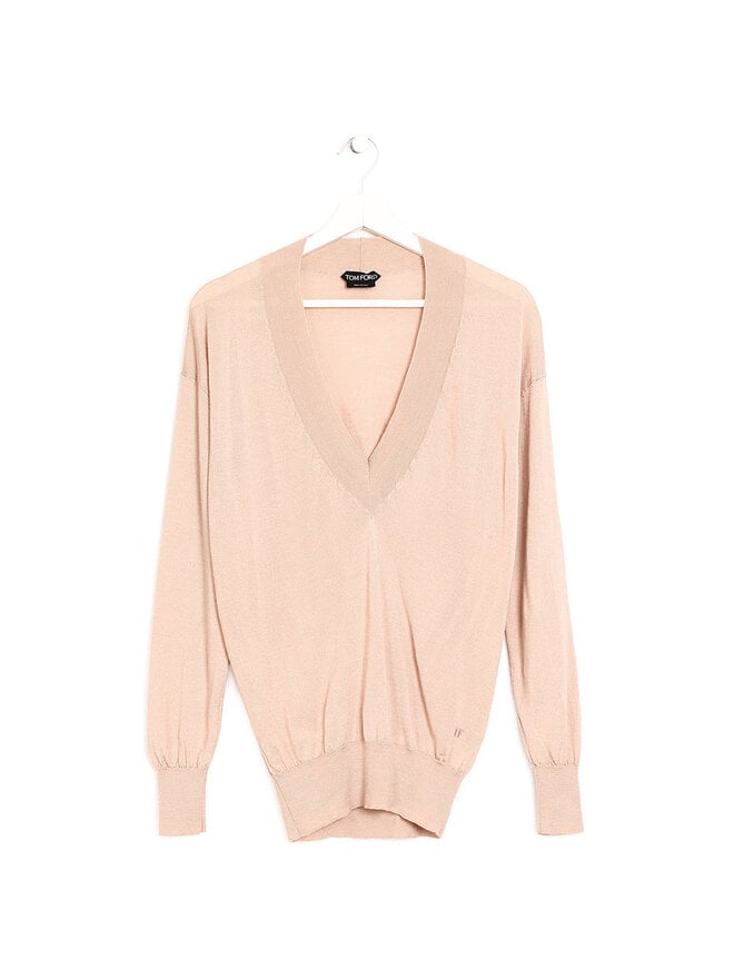 TOM FORD V-Neck Knitted Sweater