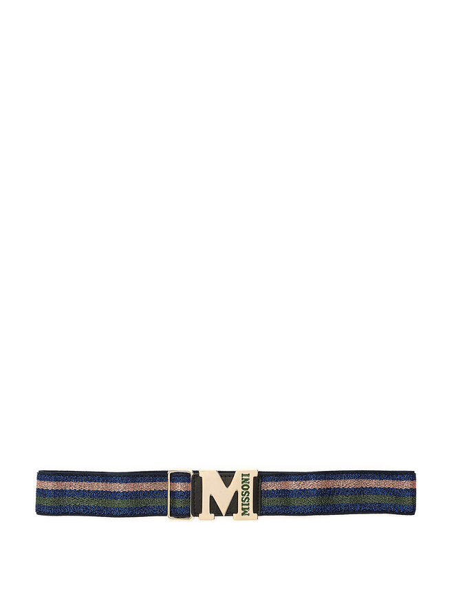 M MISSONI M Missoni Striped Belt