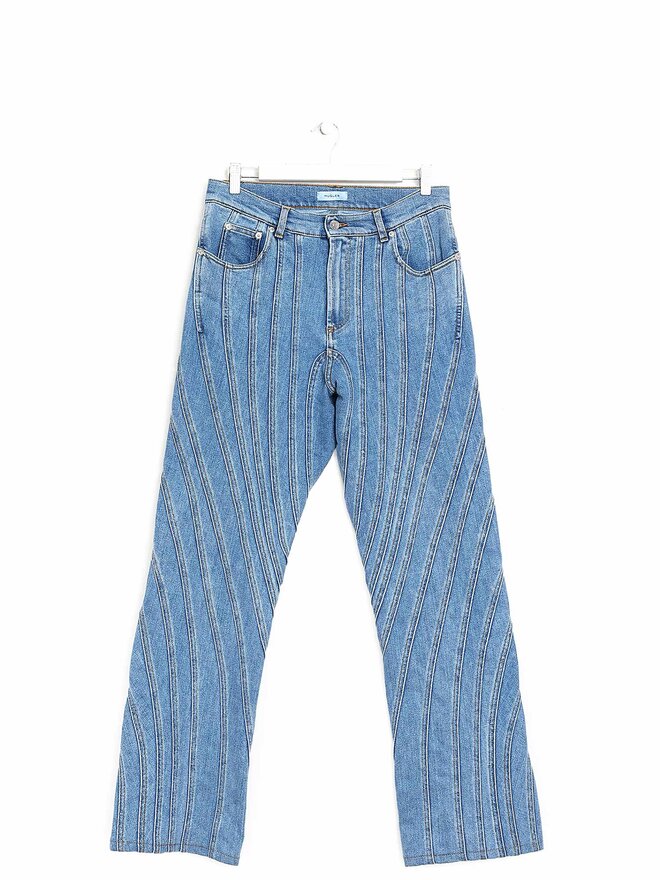 MUGLER Jeans en Denim Extensible