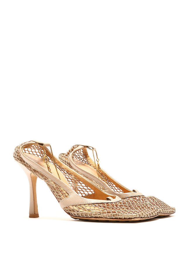BOTTEGA VENETA Talons en filet à brides