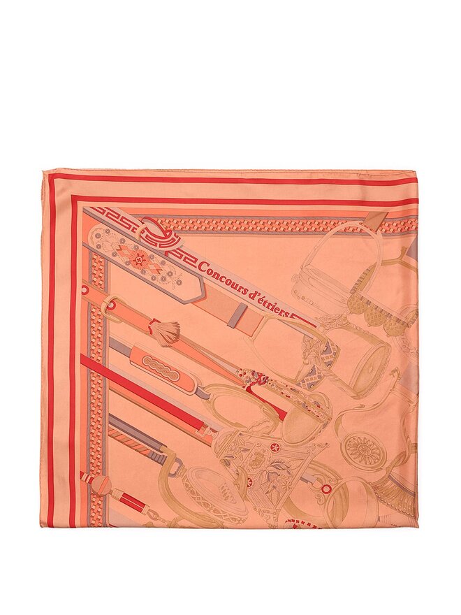 HERMÈS Foulard en soie Concours d'Étriers