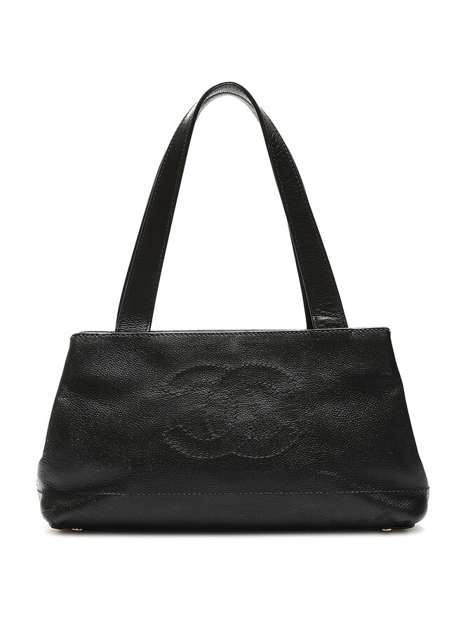 CHANEL Grained Leather Tote Bag