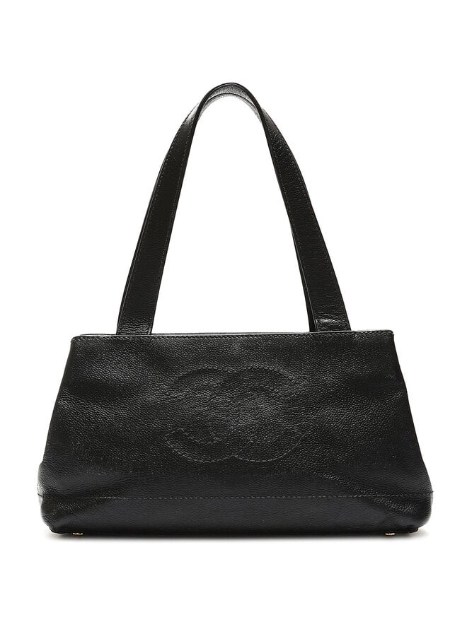 CHANEL Sac Cabas en Cuir Grainé