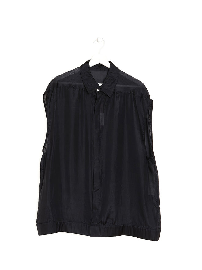 Rick Owens Chemise sans manches Lido en soie