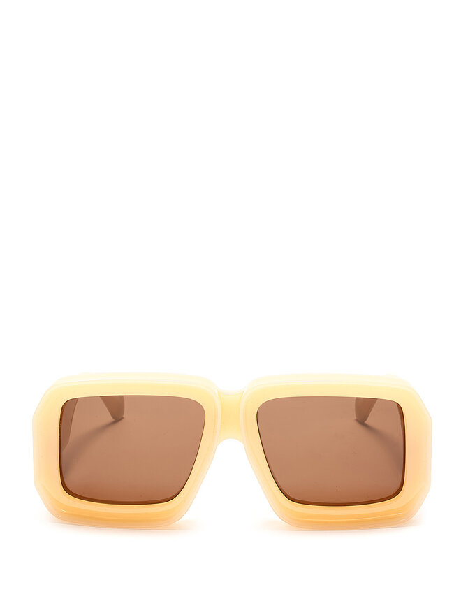 LOEWE Lunettes de soleil rectangulaires en acétate