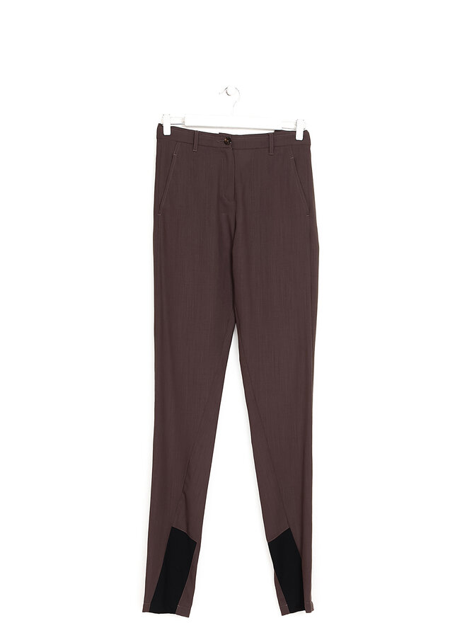 ANN DEMEULEMEESTER Pantalon Slim en Laine