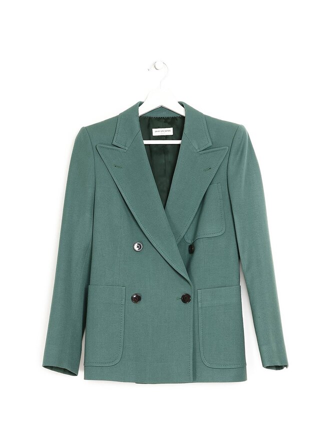 DRIES VAN NOTEN Notch Lapel Blazer