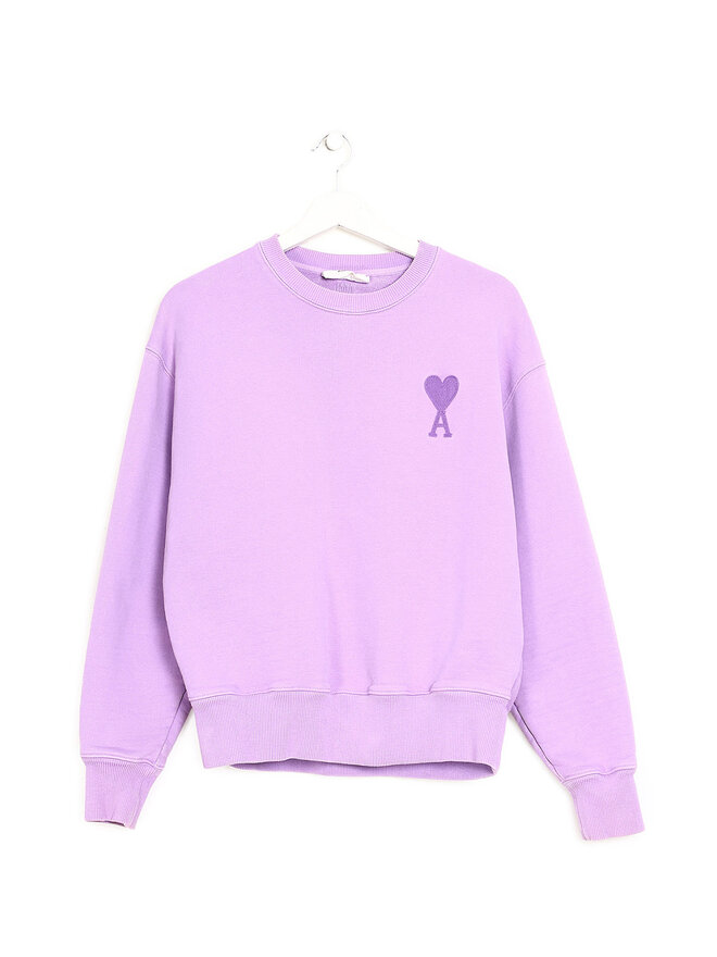 AMI PARIS Long Sleeve Organic Cotton Shirt
