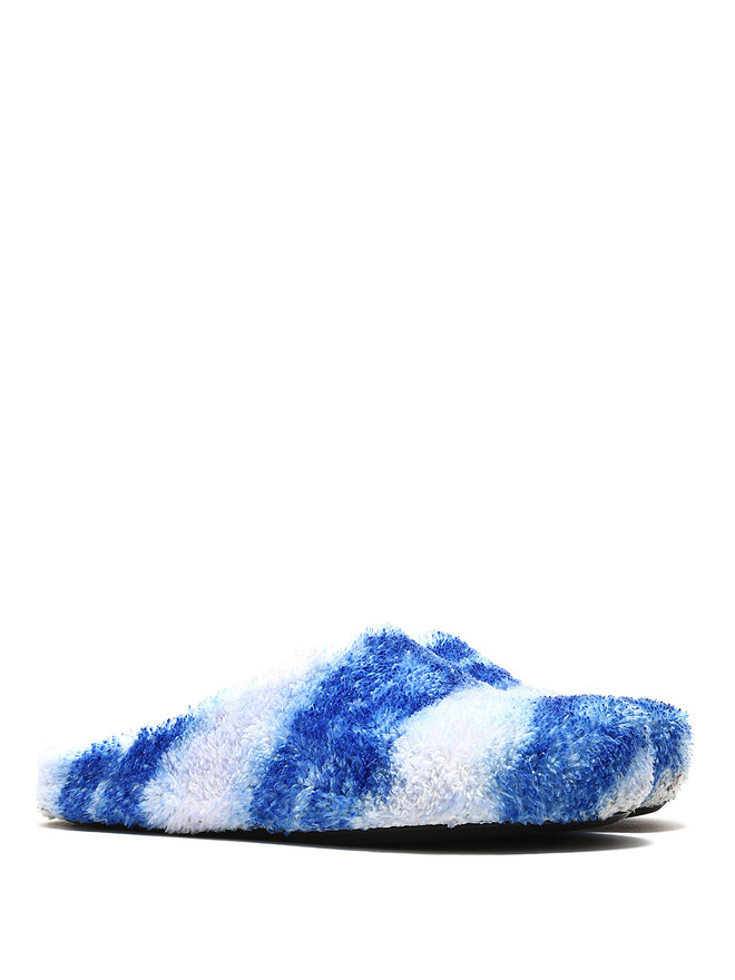MARNI Abstract Sabot in Blue/White