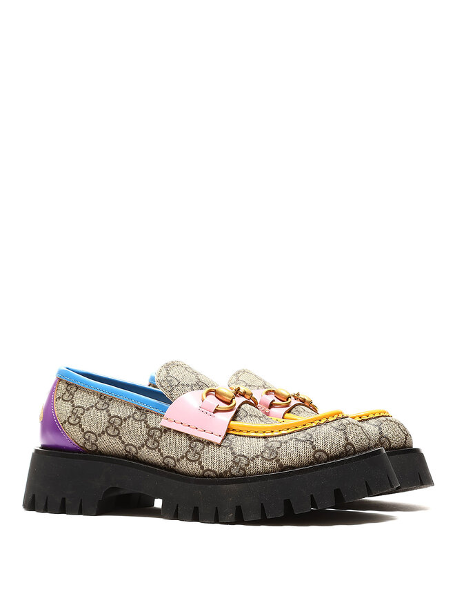 GUCCI GG Monogram Loafers