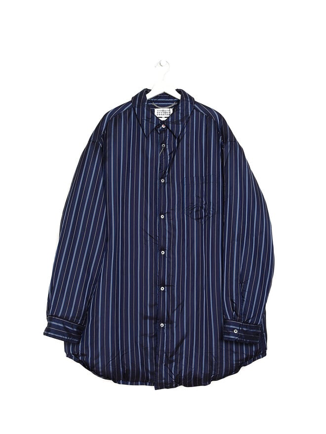 Maison Margiela Veste Matelassée Rayée