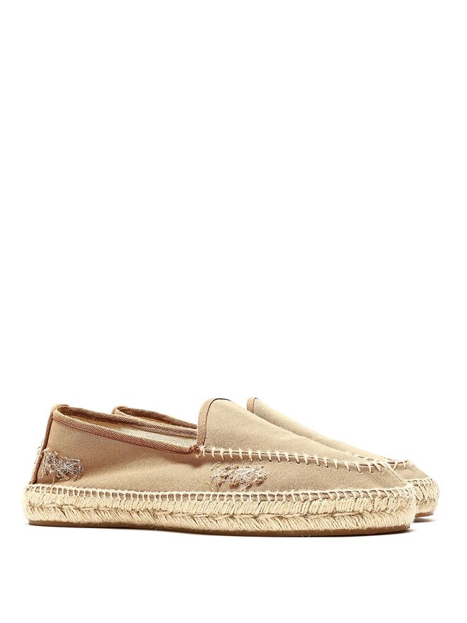 Maison Margiela Quilted Canvas Espadrilles