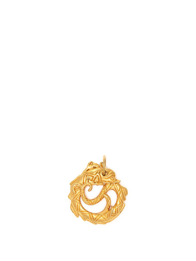 JUST CAVALLI Collier à pendentif dragon en or