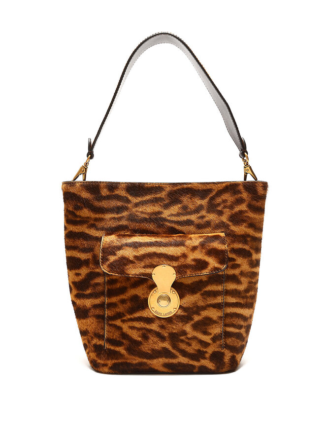 Ralph Lauren Sac Seau Imprimé Léopard