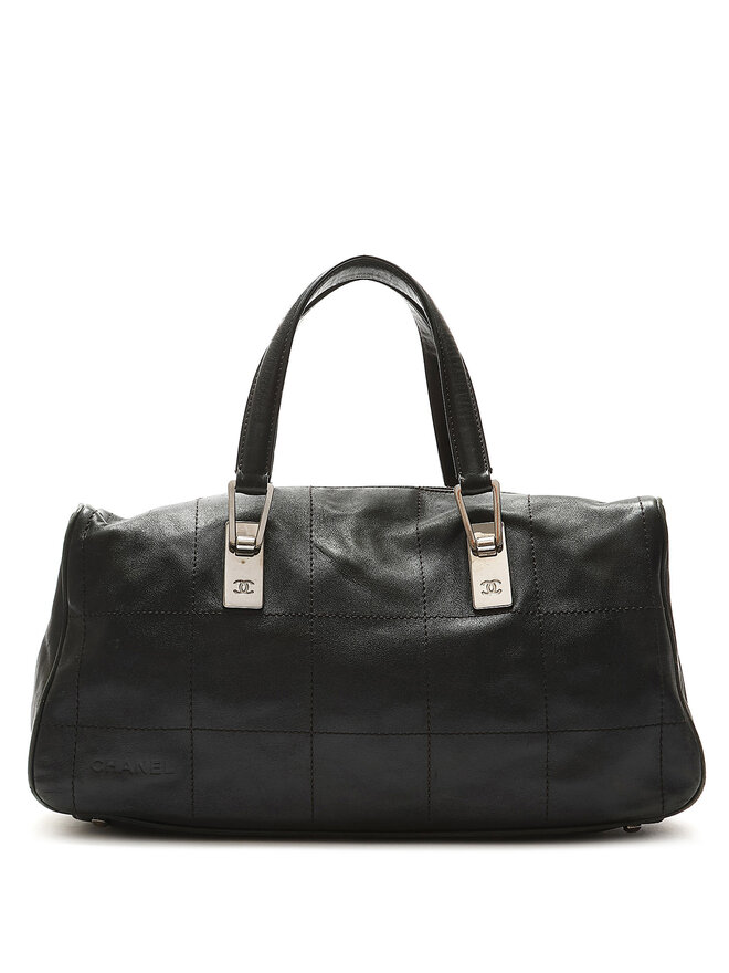 CHANEL Sac à main en cuir Chanel à double poignées