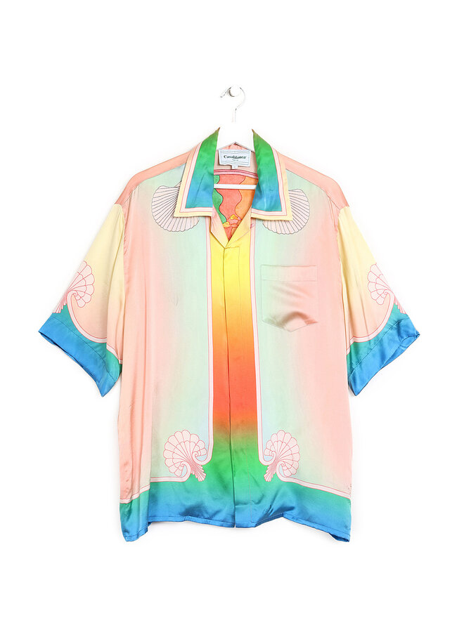 Casablanca Chemise en soie Lucid Dreams