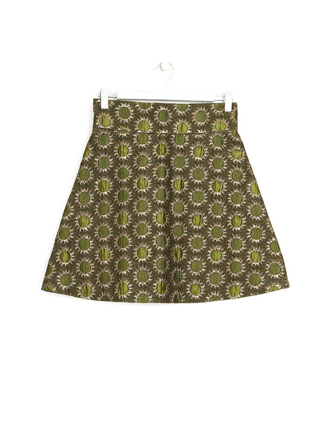 RED VALENTINO Mini-jupe à motif abstrait
