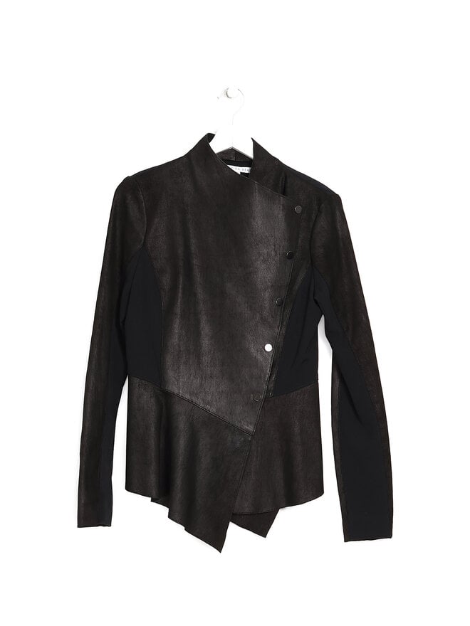 VERONICA BEARD Veste en Cuir Classique