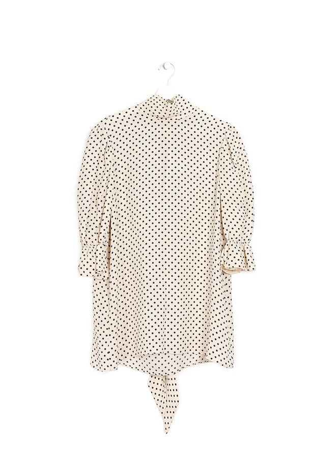 VALENTINO Valentino Polka Dot Silk Blouse