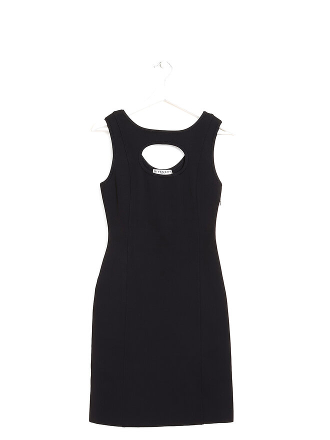 GIVENCHY Sleeveless Black Dress