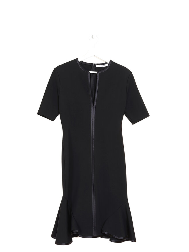 GIVENCHY Short Sleeve Midi Dress