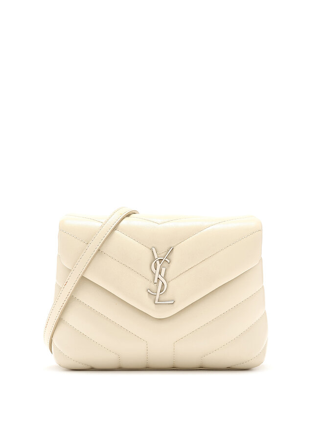 SAINT LAURENT Toy Loulou Quilted Leather Bag