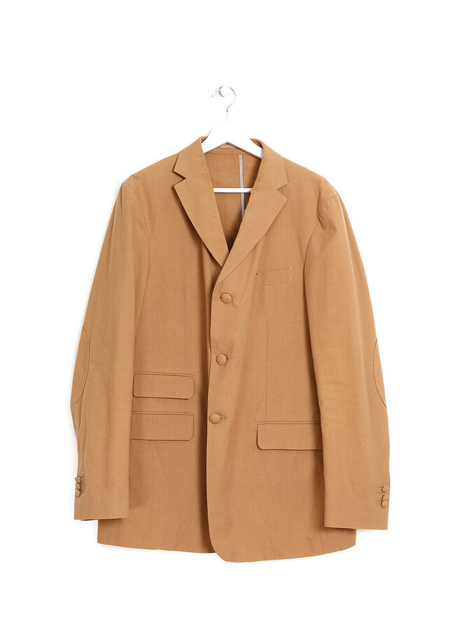 École de Pensée Long Sleeve Beige Blazer