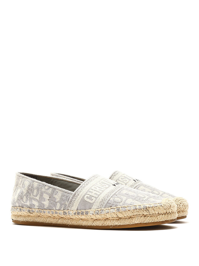 DIOR Dior Oblique Canvas Espadrilles