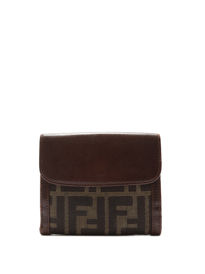 FENDI Portefeuille à motif iconique FF
