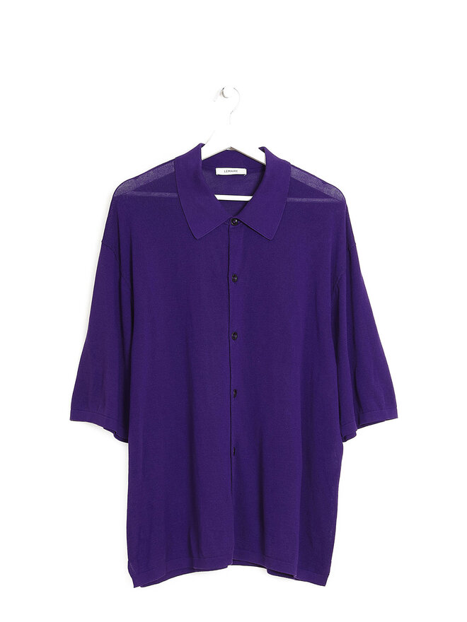 LEMAIRE Chemise Coton Manches Courtes
