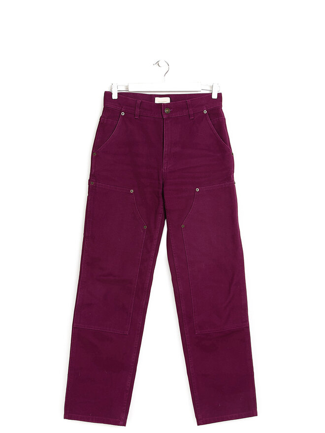 Aimé Leon Dore Pantalon de Charpentier en Coton Mauve