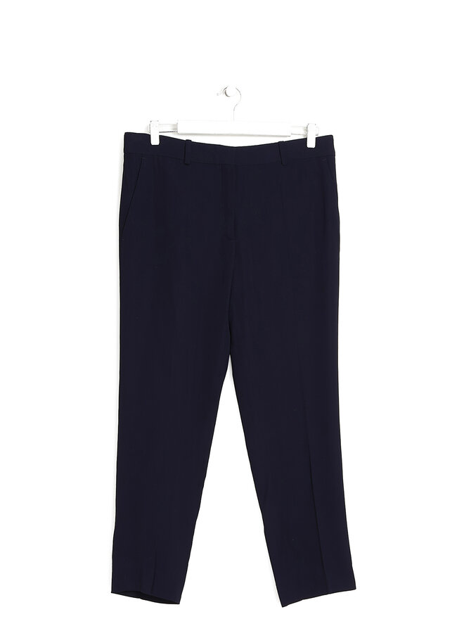 CELINE Navy Cropped Trousers
